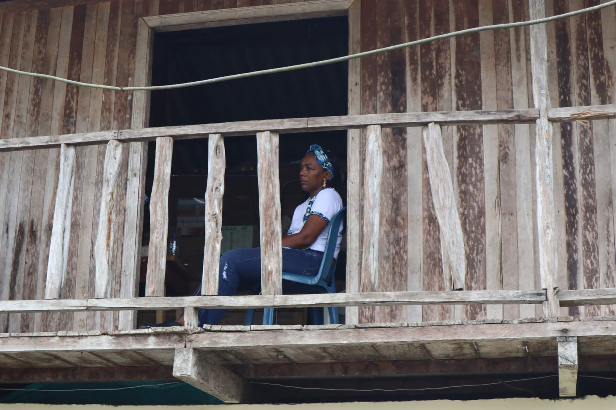 Mujer en la ventana